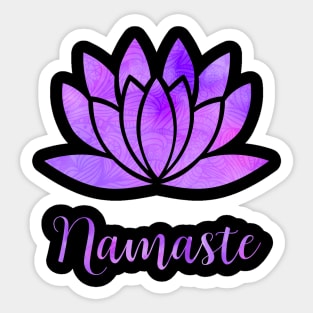 Flower of Life Namaste Sticker